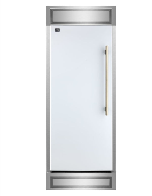 FORNO 13.6 cu. ft. White Column Refrigerator