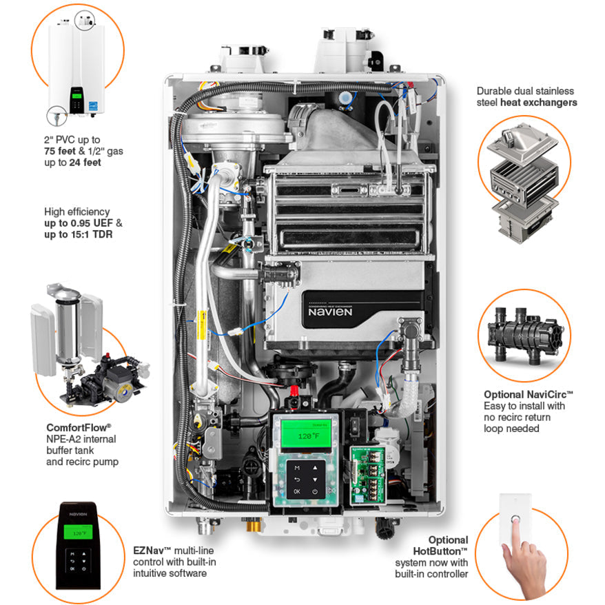Navien 11.2 GPM Tankless Water Heater